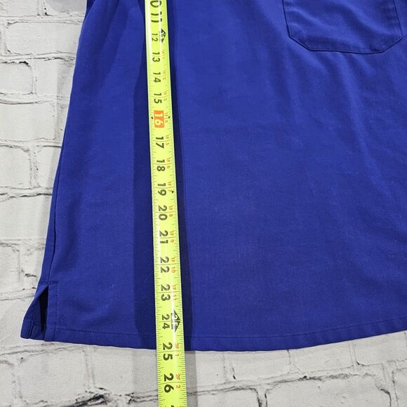 FIGS Technical Scrub Top FW1000 Nurse Catarina Pocket Blue WOMENS SIZE XS - Picture 9 of 9